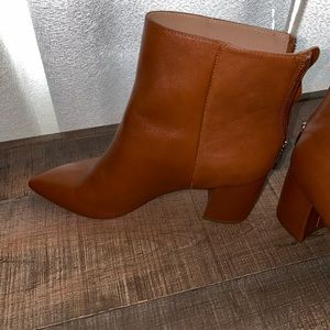 Steve Madden Tan Leather Boots - size 7.5